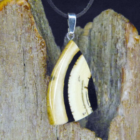 Mammut-Anhänger fein gemasert