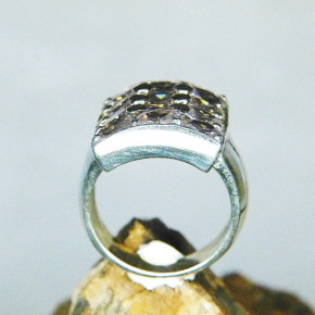 Silberring mit Pink Zirkonia W19