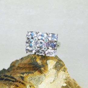 Silberring mit Zirkonia W 18,2