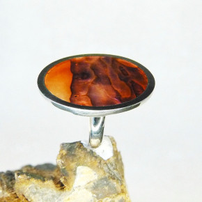 Silberring mit Perlmutt W16 - 21