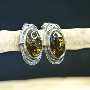 Bernsteinstecker Silber 925/-