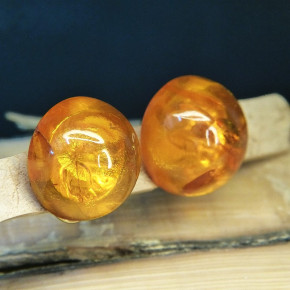 Bernsteinclipse ca. 18mm