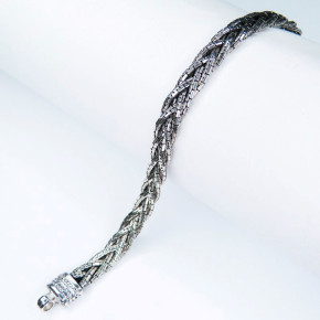 Armband Silber 925/- geflochten