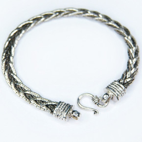 Armband Silber 925/- geflochten