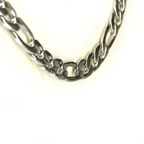 schwere Figarokette Edelstahl 70cm