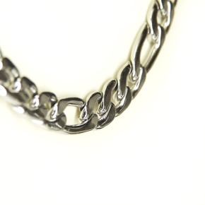 schwere Figarokette Edelstahl 70cm