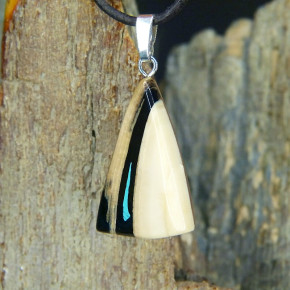 kleiner Mammut-Anhänger mit Türkis