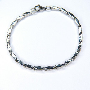 Armband Edelstahl glänzend 19cm