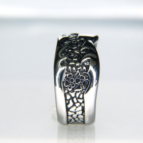 Edelstahl Motivring Größe 66 (Ø ca. 21 mm)