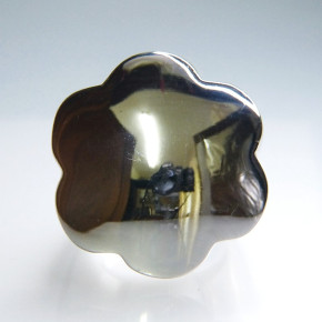 massiver Edelstahlring gewellt Größe 60 (Ø ca. 19,1 mm)