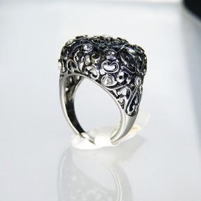 Edelstahlring "antikfinish" W 20,1