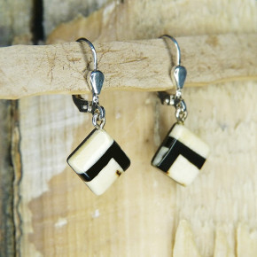 kleine Mammut-Ohrhänger quadratisch