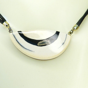 kleines Mammut-Collier mit Jade
