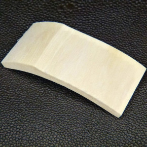 Mammut-Bogenplatte ca.62x29x5,5-3,5mm