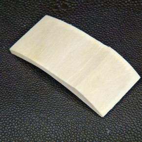 Mammut-Bogenplatte ca.62x29x5,5-3,5mm