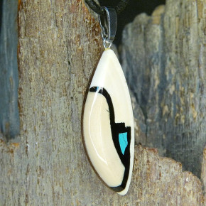 Mammut-Anhänger mit Türkis