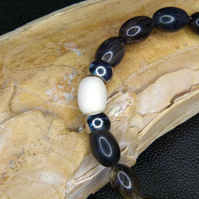 Armband Horn/Mammut/Edelstahl