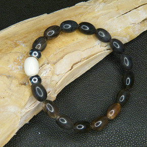 Armband Horn/Mammut/Edelstahl