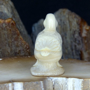 Ente fein geschnitzt