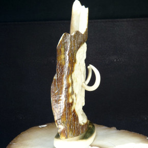 Mammut-Relief aus der Rinde