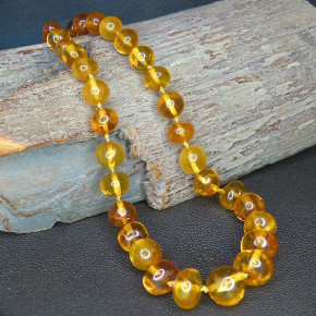 Kugelkette Naturbernstein Barockform