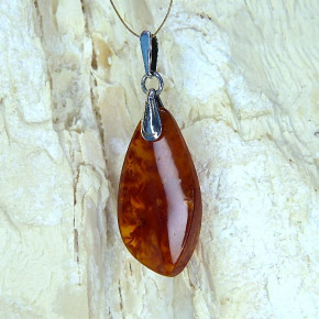 Bernstein-Anhänger mit vielen Einschlüssen