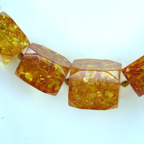 tolle auffällige Quaderkette ca. 77cm