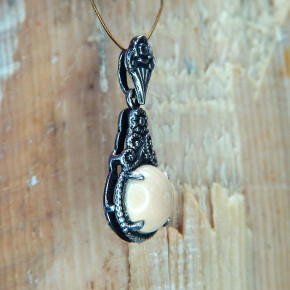 Silberanhänger "Antik" mit Mammut