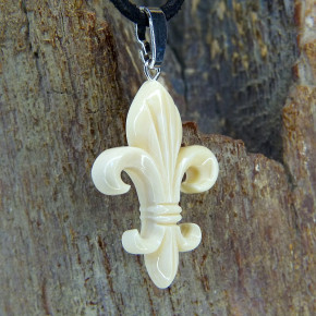 Mammut-Anhänger "französische Lilie"