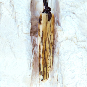 Rindenanhänger mit schöner Färbung