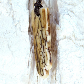 Rindenanhänger mit schöner Färbung