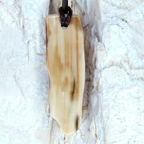 Rindenanhänger mit schöner Färbung