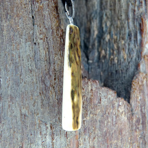 Rindenanhänger mit schöner Färbung