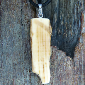 Rindenanhänger schön gefärbt