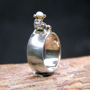 Silberring Froschkönig W53/54