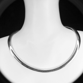 Silberreif 8 x 1,7mm/Länge 45cm