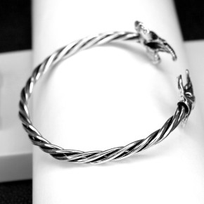 Silberreif mit Elefanten