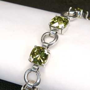 Silberarmband mit Zirkonia