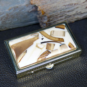 Pillendose mit 2 Fächern