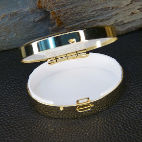 große Pillendose mit Mammutrinde