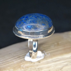 Silberring mit Lapislazuli W18,5