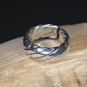 Silberring "geflochten" W18,5