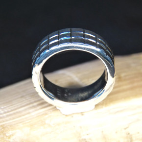 Silberring Marke D'oz Homme