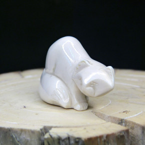 Polarfuchs aus hellem Mammut