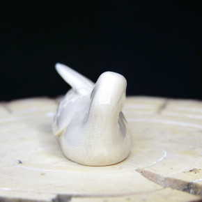 Ente aus Mammutelfenbein