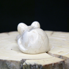 schlafendes Löwenbaby aus Mammut