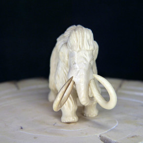 Mammut mit zotteligem Fell