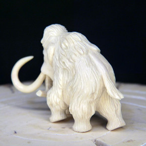 Mammut mit zotteligem Fell