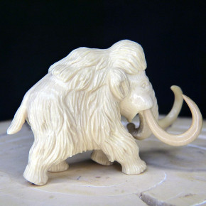 Mammut mit zotteligem Fell