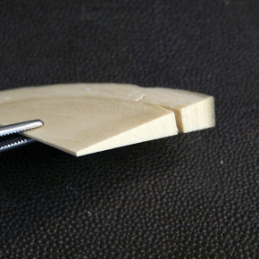 Keilscheibe aus Mammut ca. 55 x 40 x 7,3 - 1mm